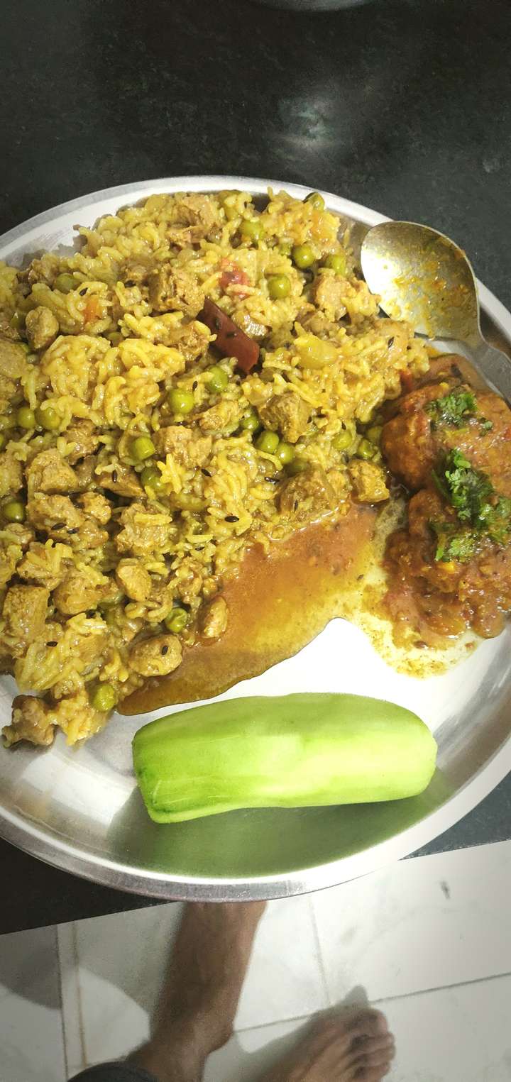 Soya Pulao 