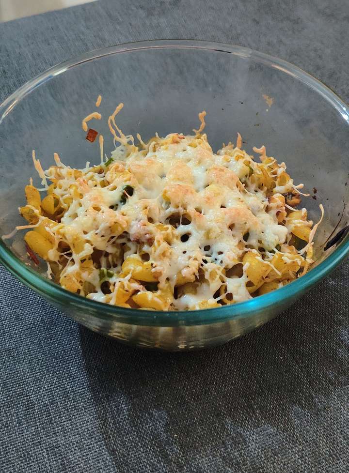Indian style Chicken Macaroni