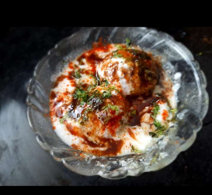 Healthy Non Fried Moong Daal Dahi wada