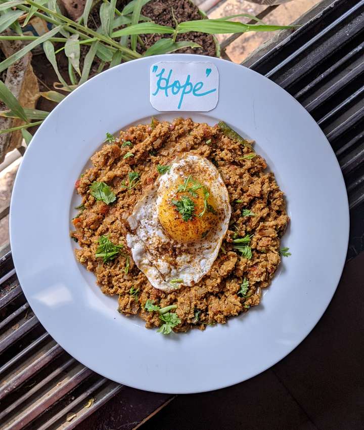 Chicken Kheema Irani Bakery Style