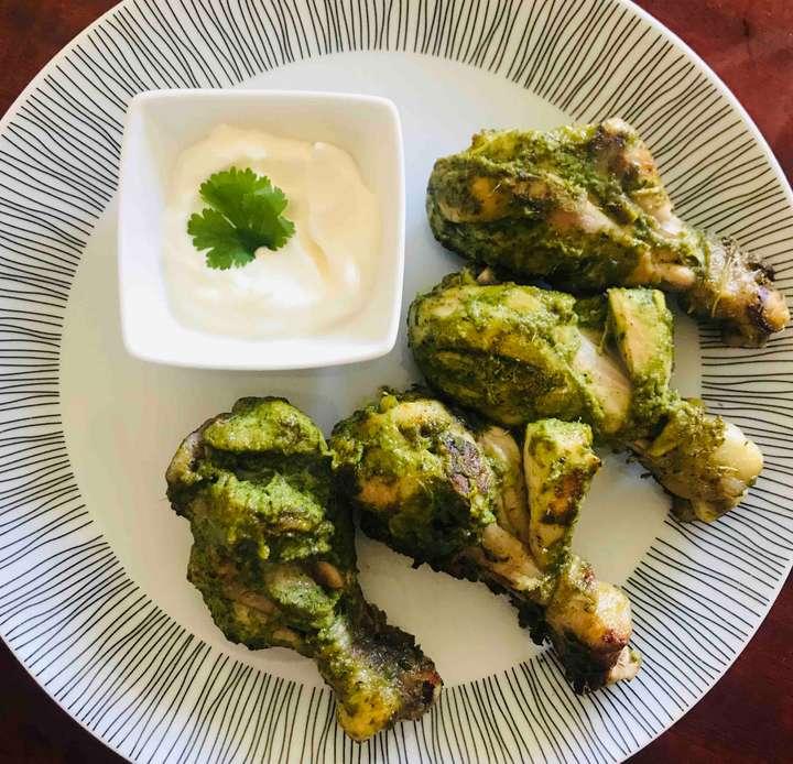 Minty Chicken Drumsticks