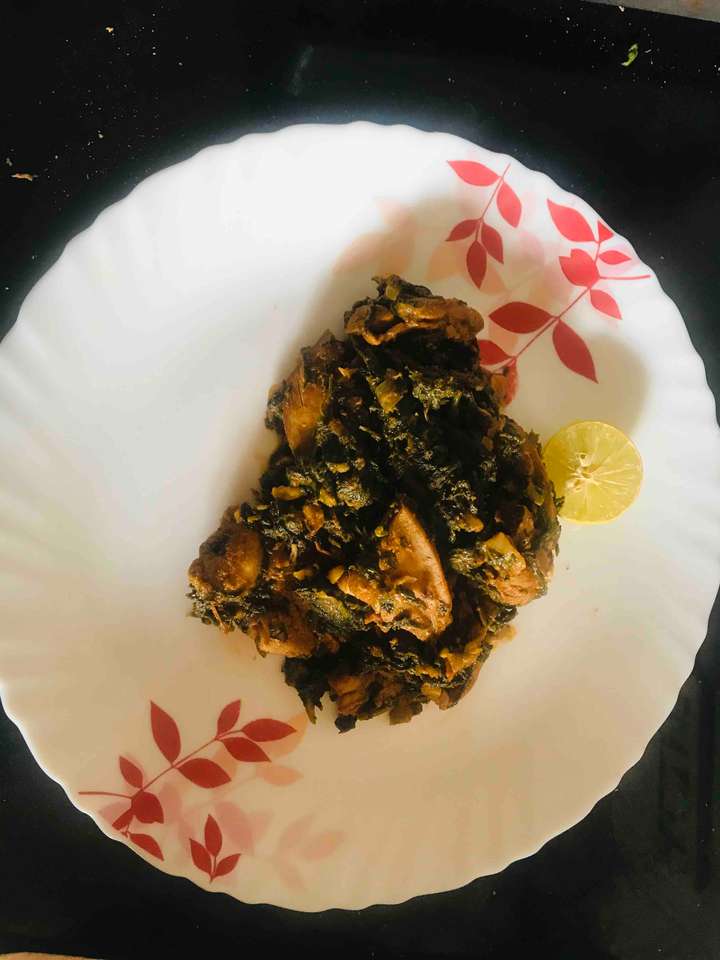 Palak chicken