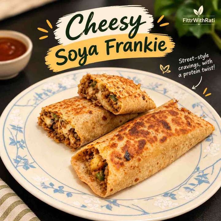 cheesy soya frankie