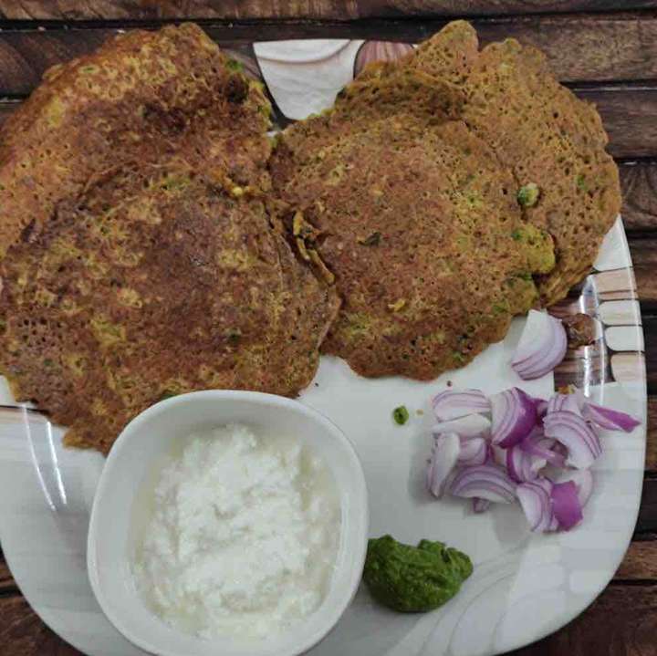 soya besan chilla