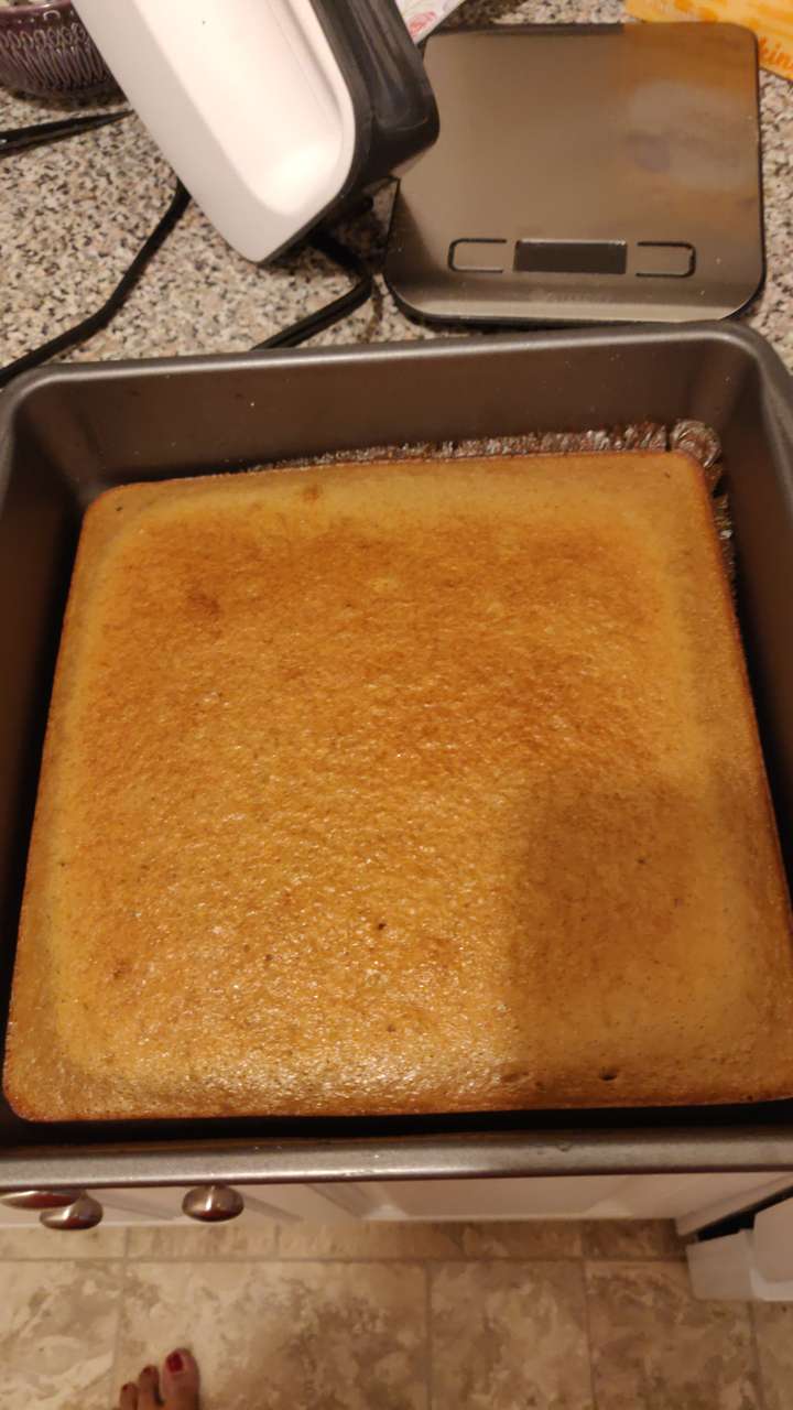 Coffee High protein Cake