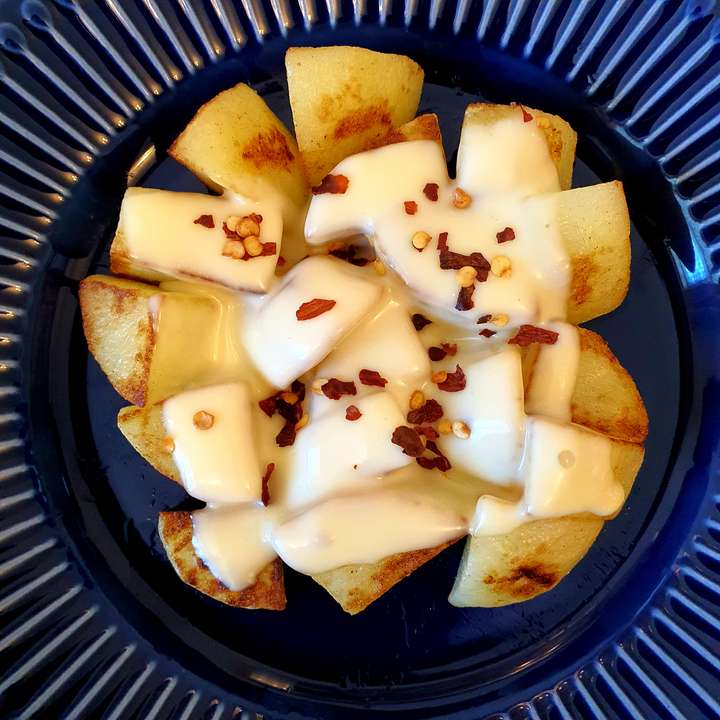 Cheesy Fried Potatoes