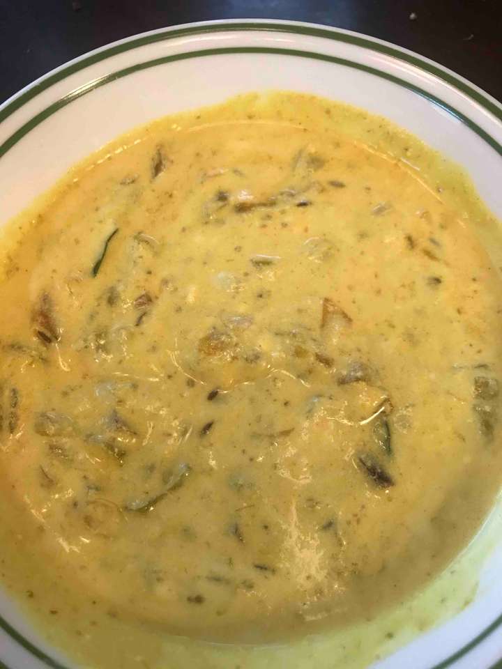 Turai with Dahi (Ridge Gourd with Yogurt)