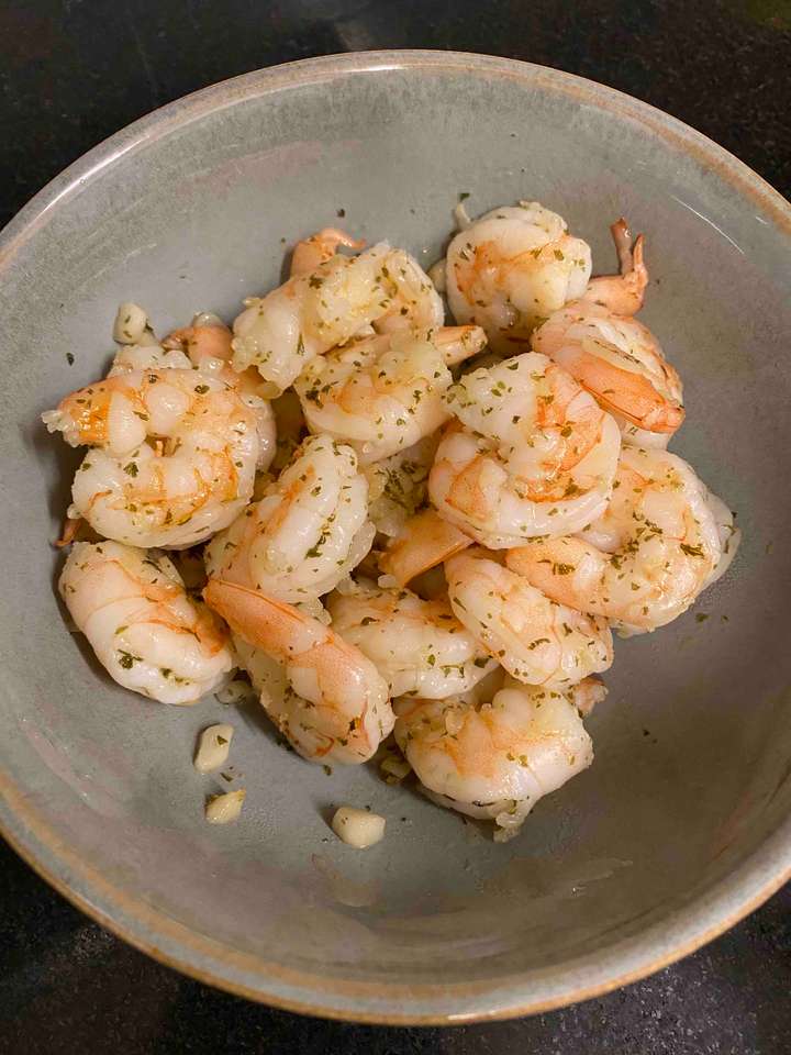 3 Minutes Butter Garlic Prawns 