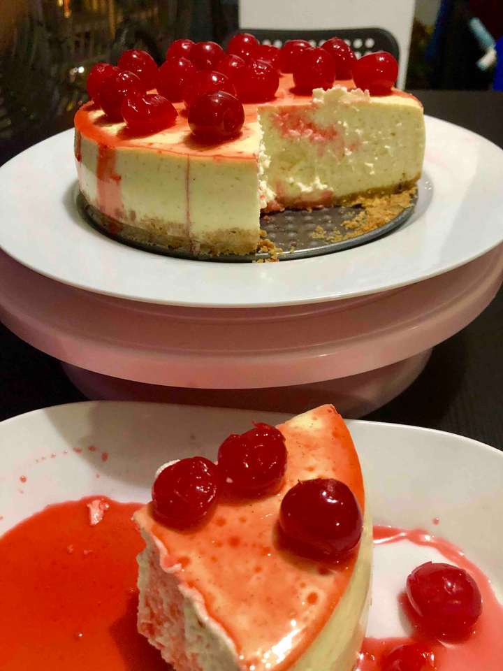 baked cheesecake sugar free ( keto friendly) servings 5-6 slices