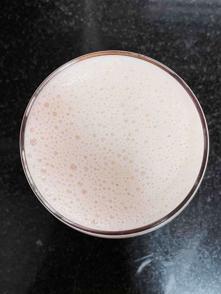 Banana Egg Smoothie