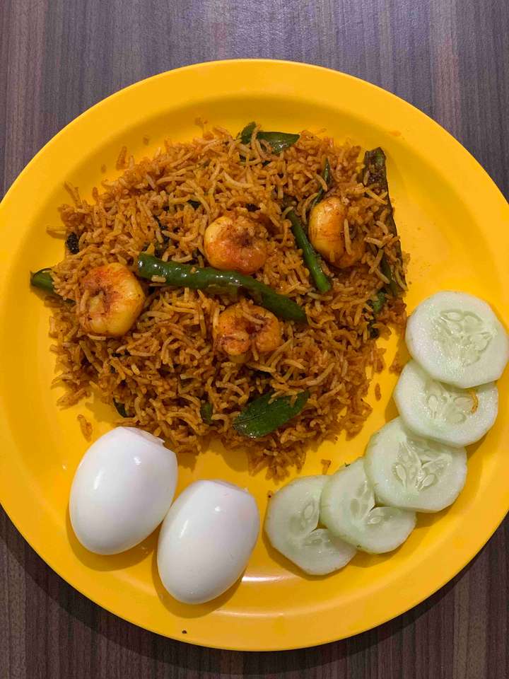 Spicy Prawn Rice 🍤 