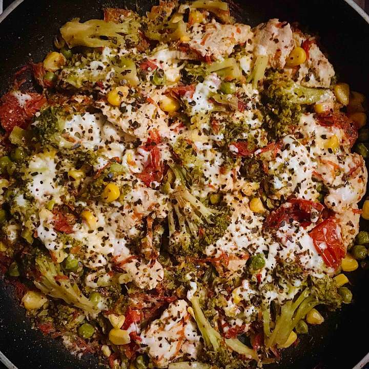 Chicken-veggie Stir Fry