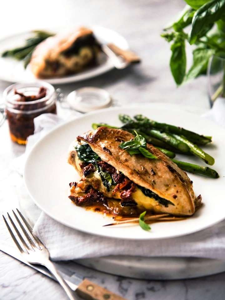 Baked Caprese Chicken