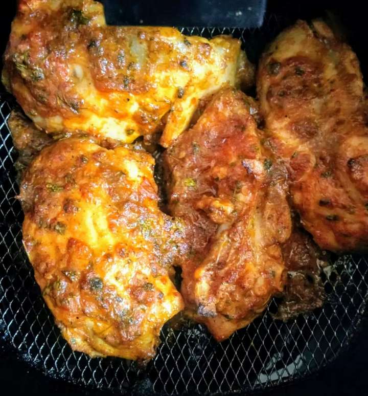 Air Fried Schezwan Chicken 
