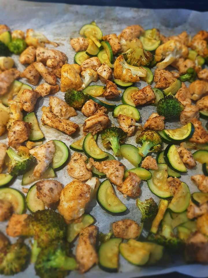 Roasted Chicken & Veggies