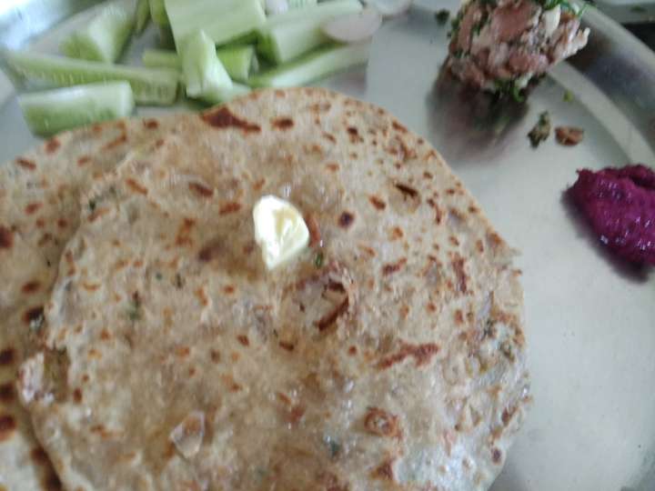 Stuffed rajma paratha's 