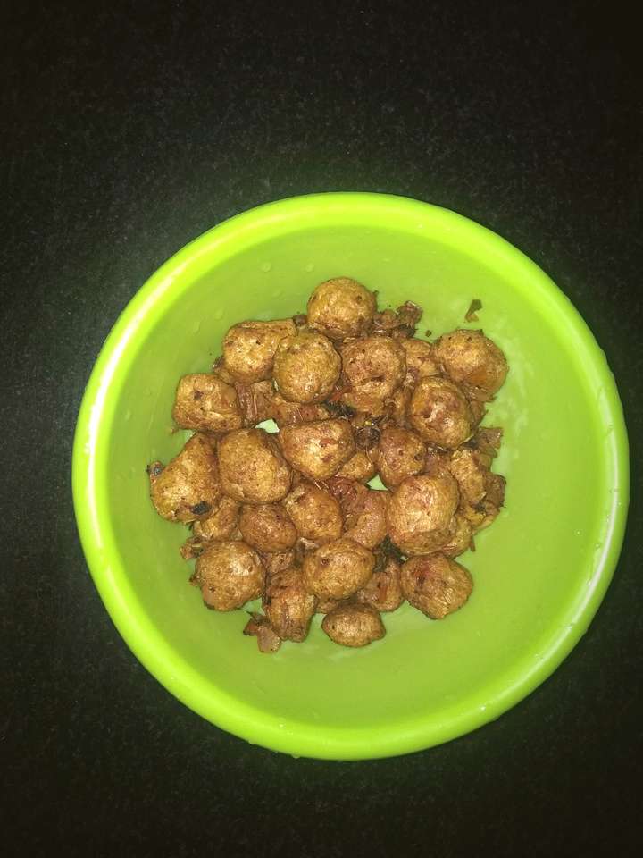 Soya Chunks dry fry
