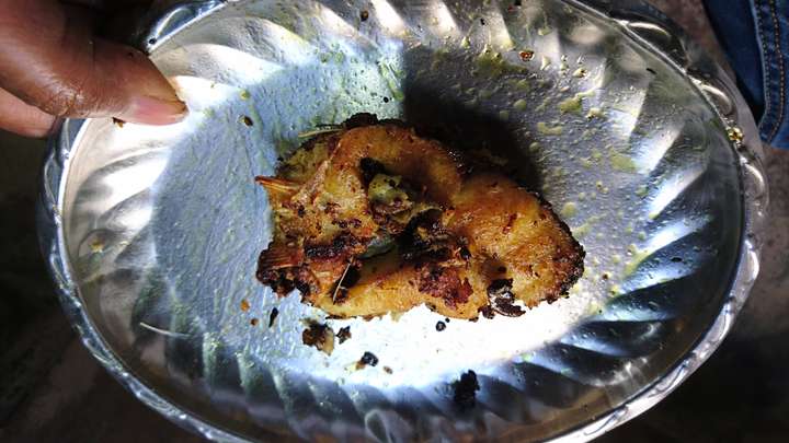 Ajwain rohu 🐠 tawa fry 