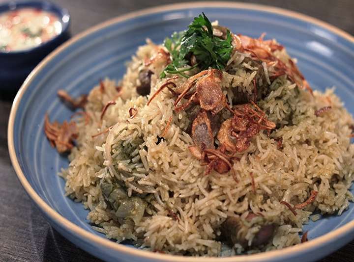 mutton pulao