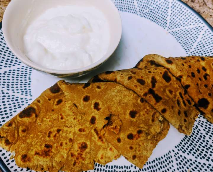 Soya Wheat Paneer Parantha