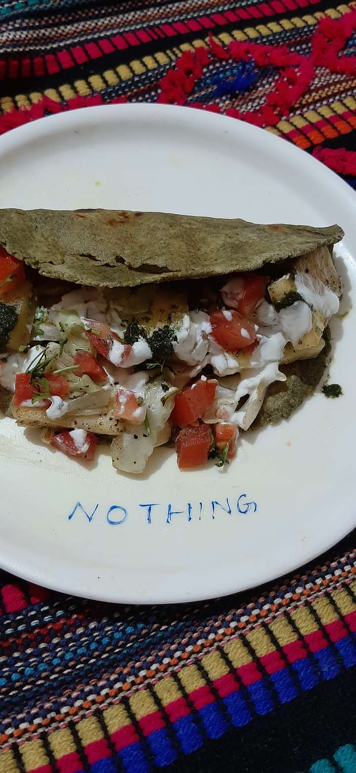 Mint and Tofu Tacos