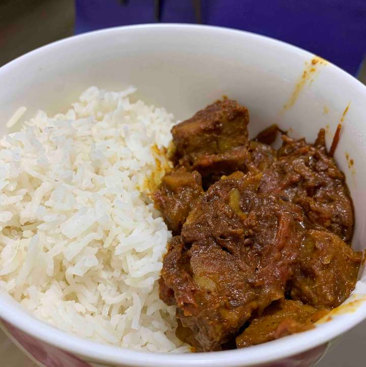 Seitan curry