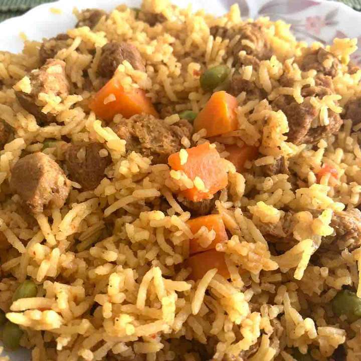 soya chunk pulao