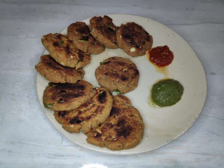 soya tikki(soya kabab)