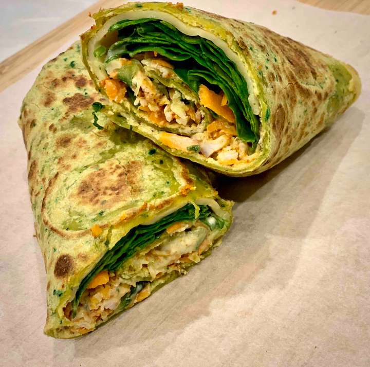 Chicken & Cheese Wrap😋😋😋