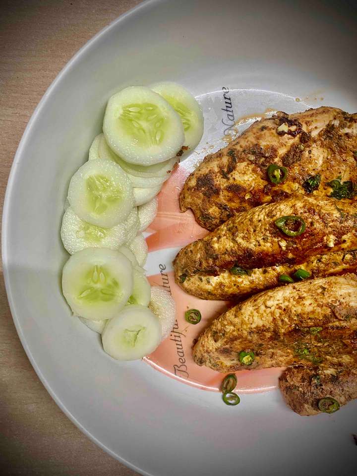 Chicken Steak with Soy Sauce