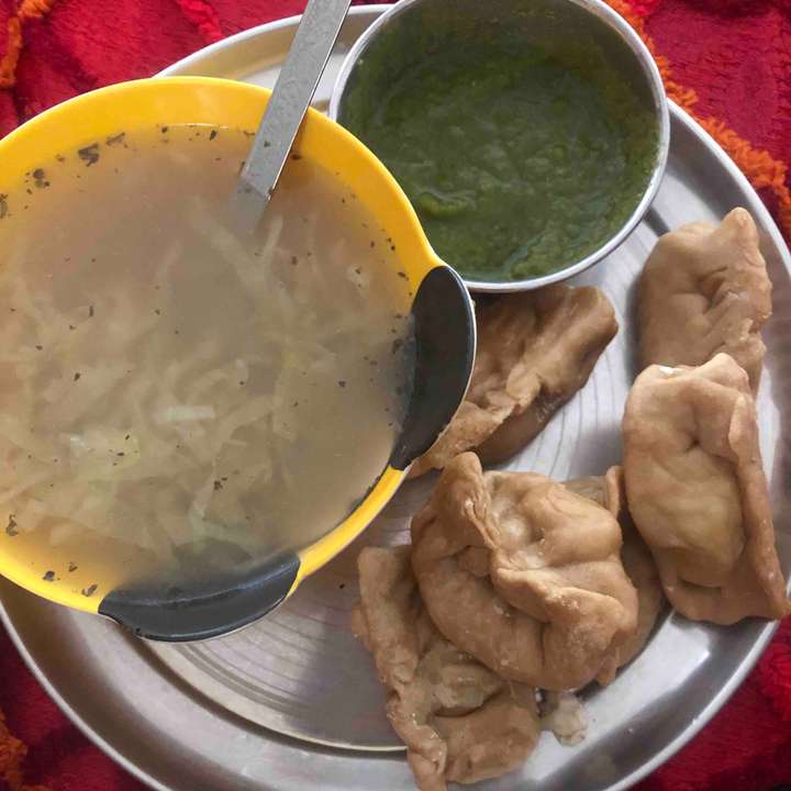 Whole wheat momos