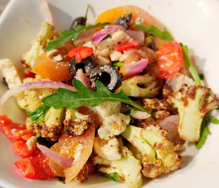 keto cauli salad