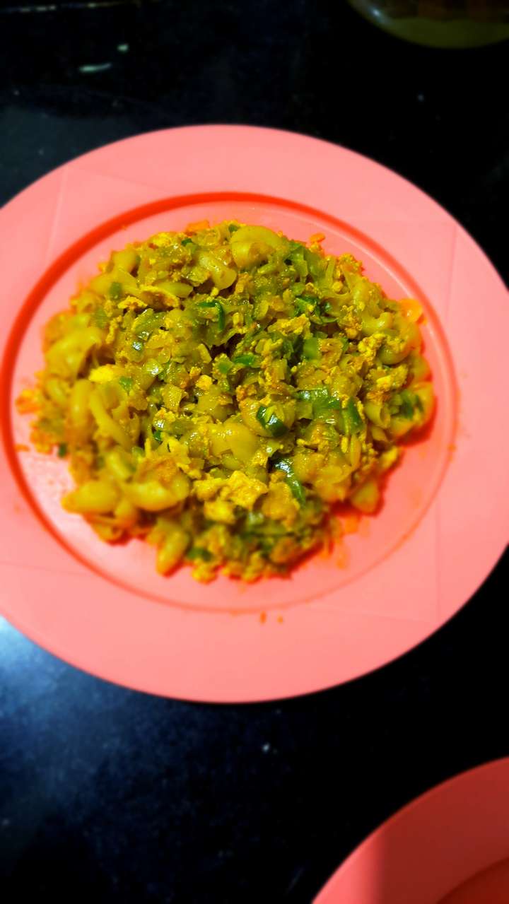 Egg Veggies pasta