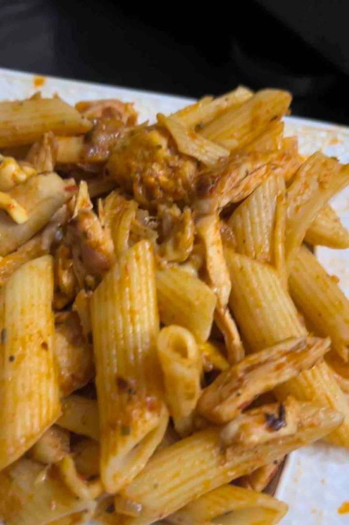 chicken red sauce pasta