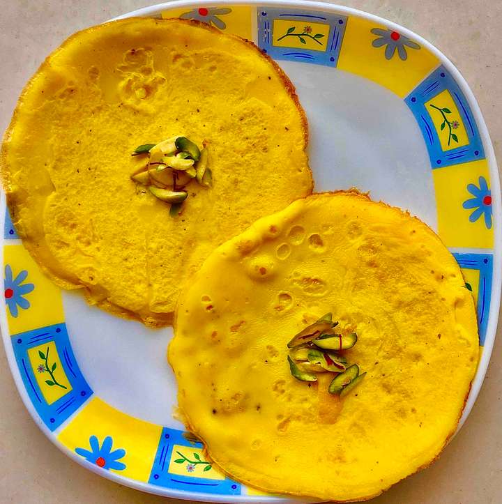 Egg Malpua (No oil)