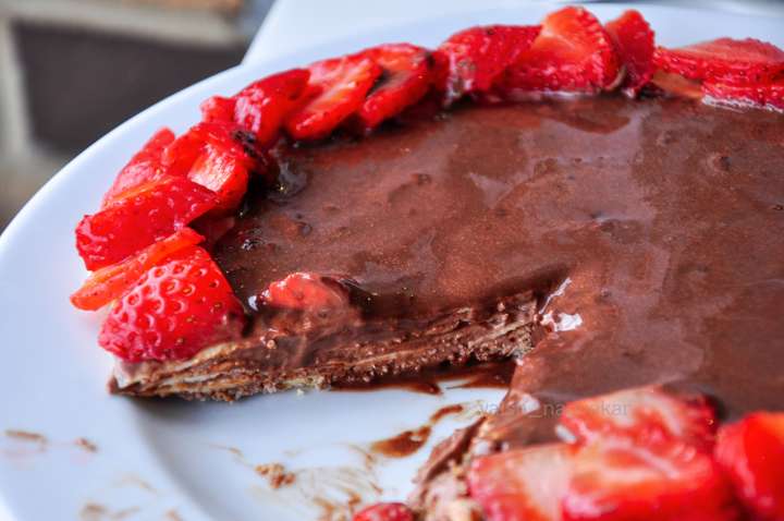 Protein crêpe cake 🎂