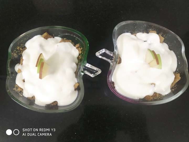 🍎Apple soya crumble 