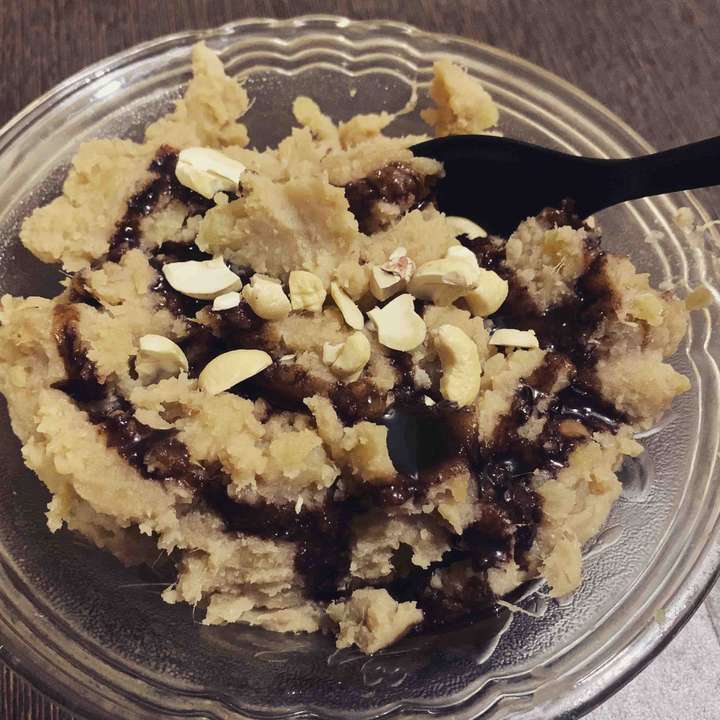 Sweet potato Halwa ( Low calories Dessert)
