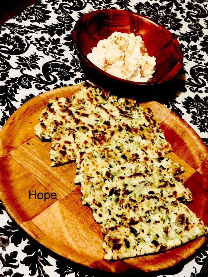 Paneer akki roti 