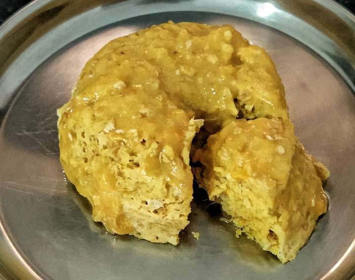 3 min Mango Mug Cake
