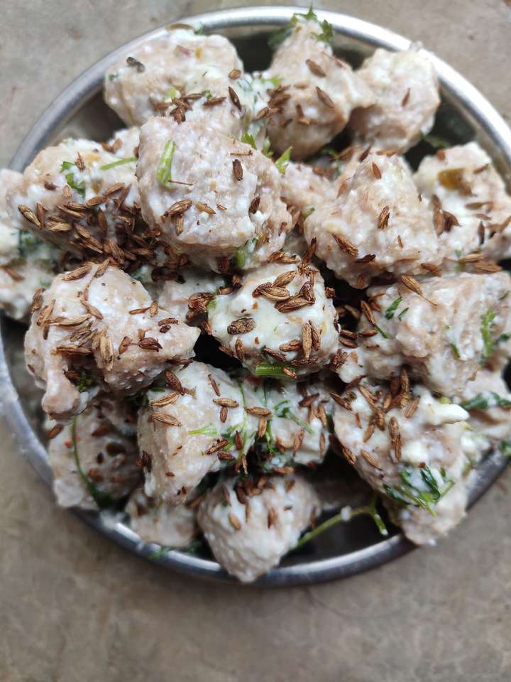 curd soya chunks