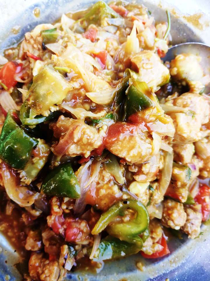 vegetables soya chunk