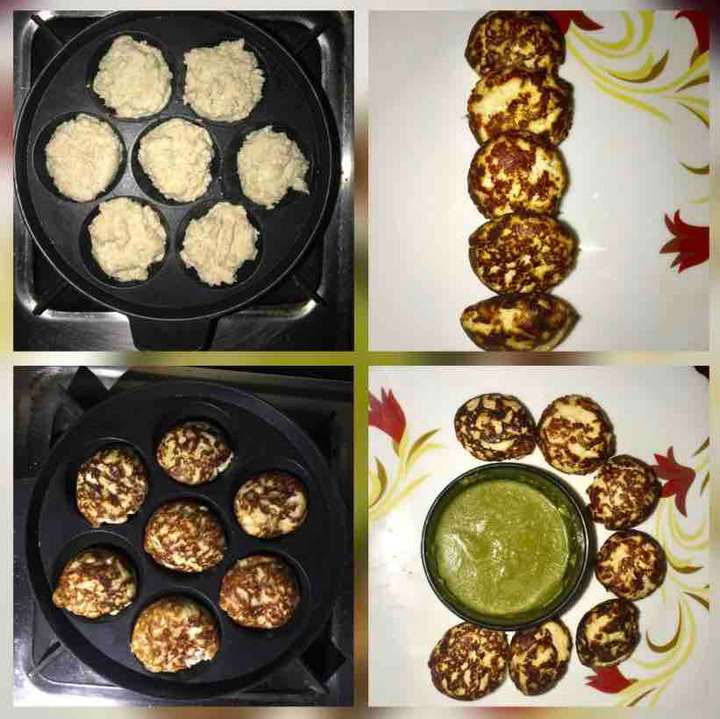 Paneer cabbage appe