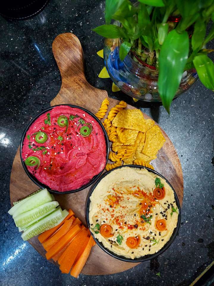 #FITTRMasterchef2/ Hummus 2 ways ♨️