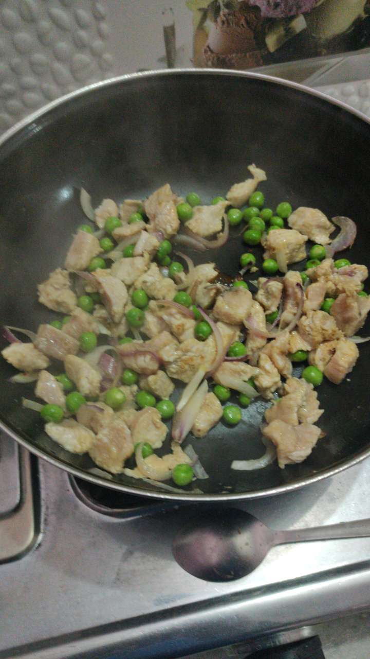 Chicken(without adding oil) 