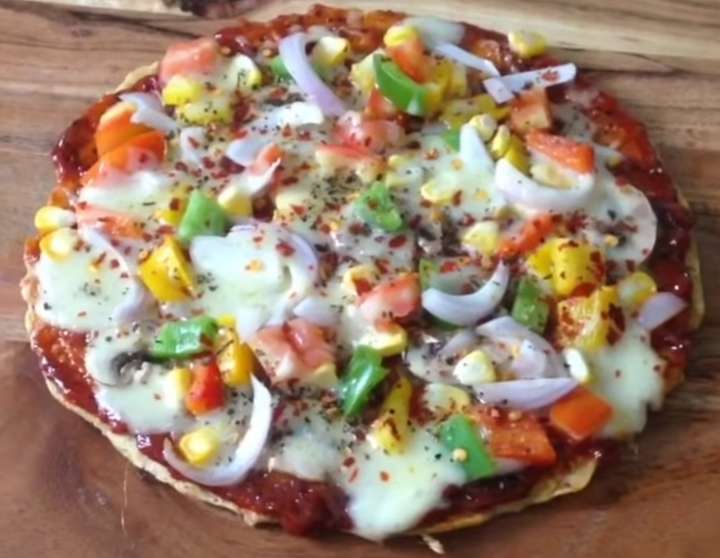 #FittrMasterchef Oats Protein Pizza