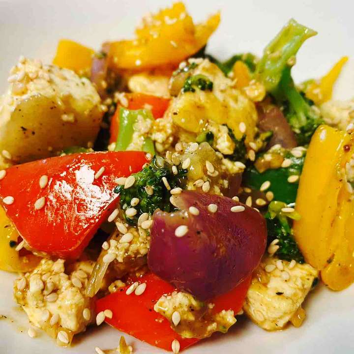 Tofu Vegetable Stirfry