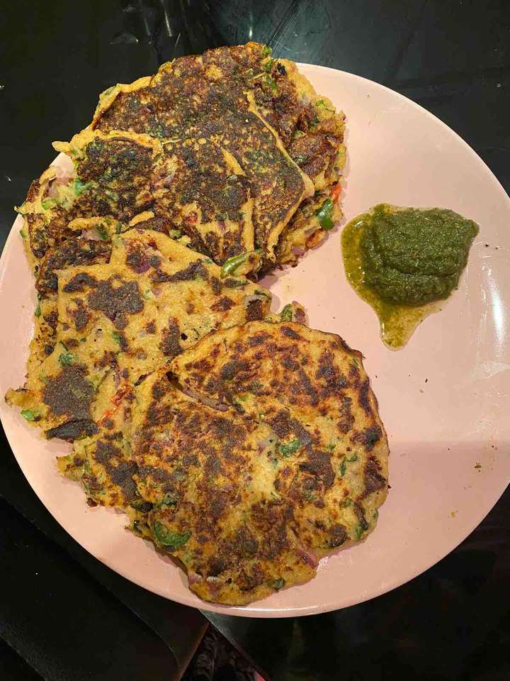Oats-lentils Chilla’s