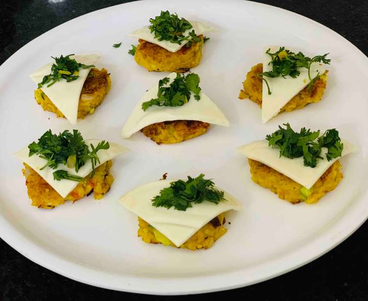 Dal Khichdi Cutlet
