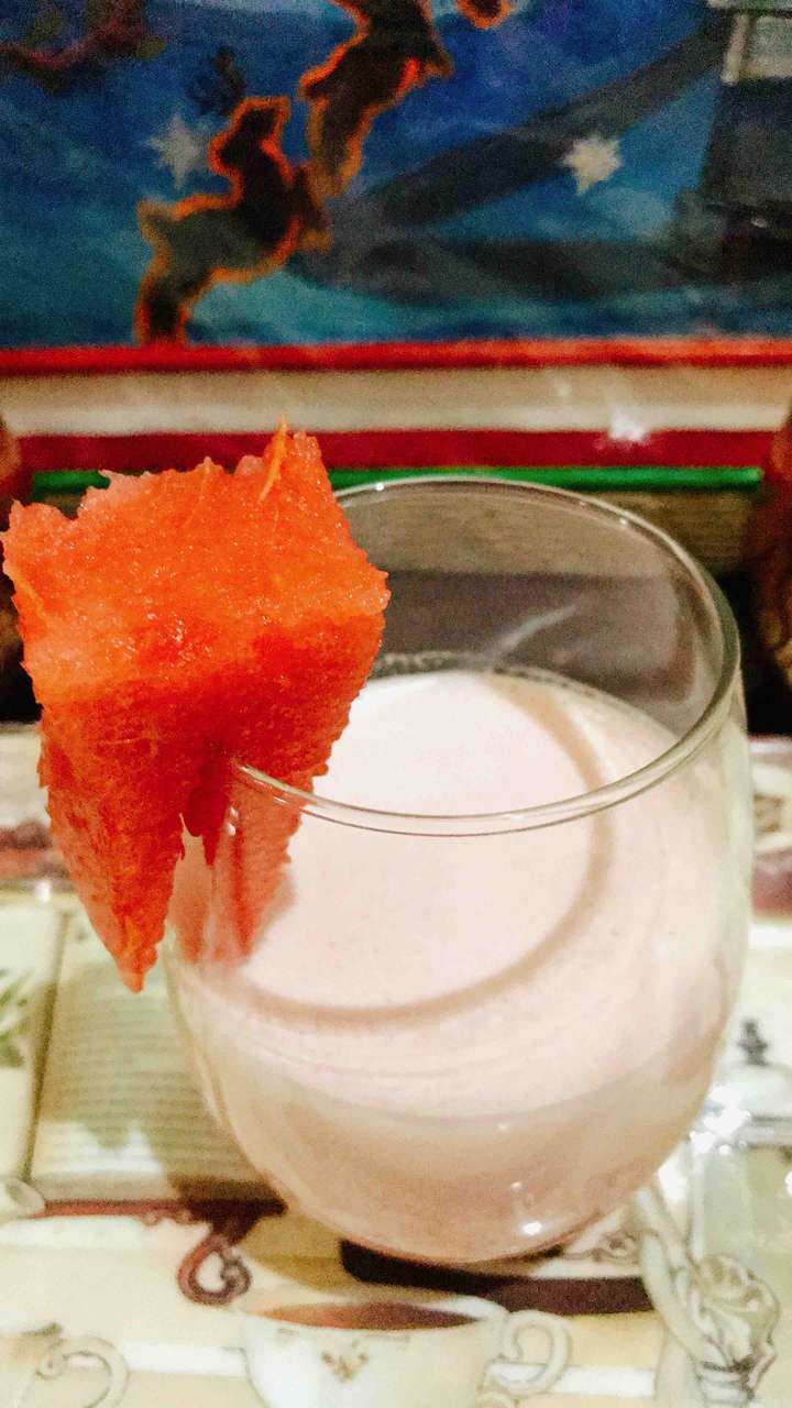 Watermelon protein shake 